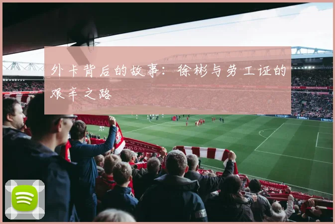 外卡背后的故事：徐彬与劳工证的艰辛之路